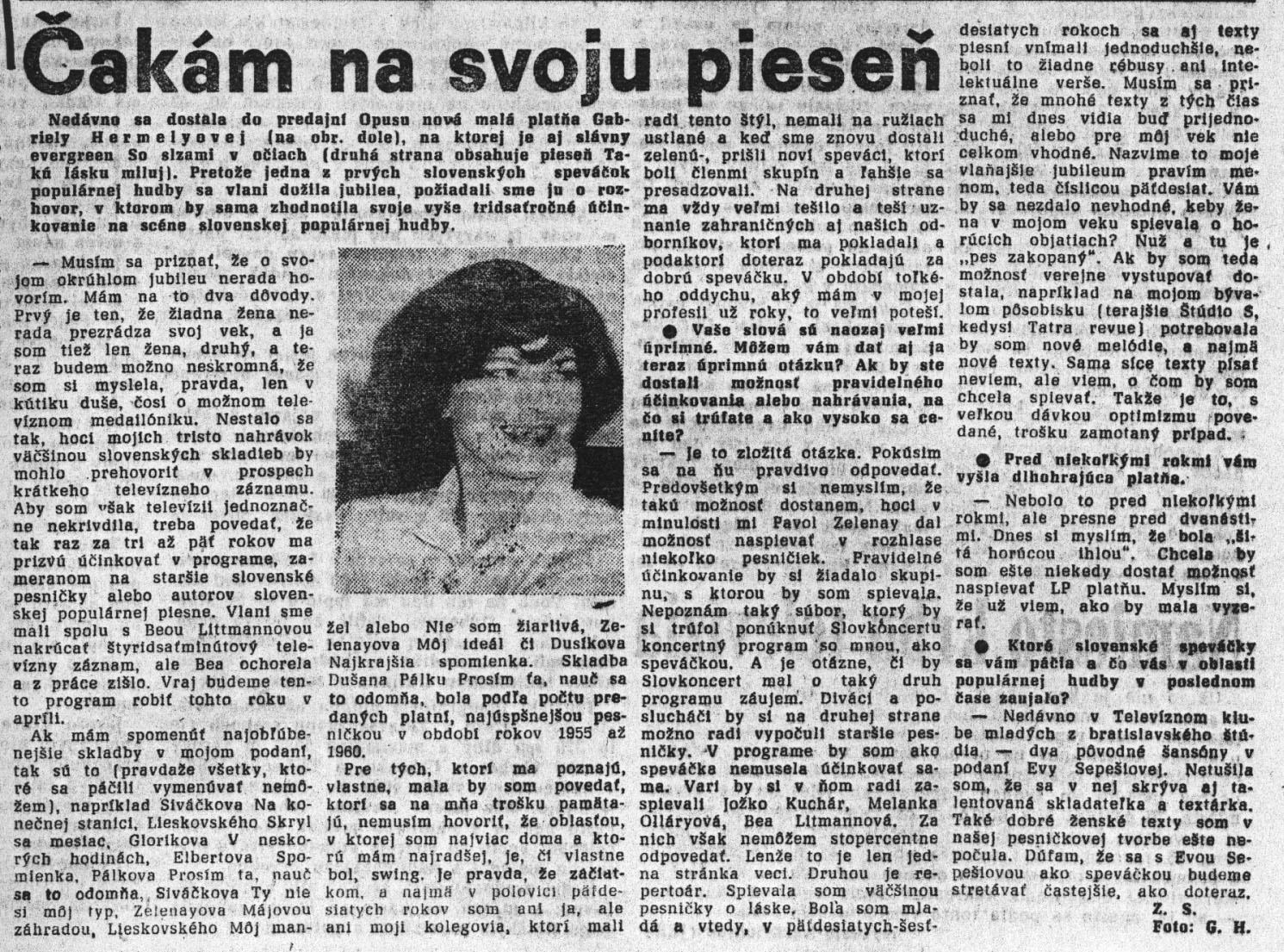 Čakám na svoju pieseň